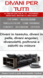 Mobile Screenshot of divanipertutti.it